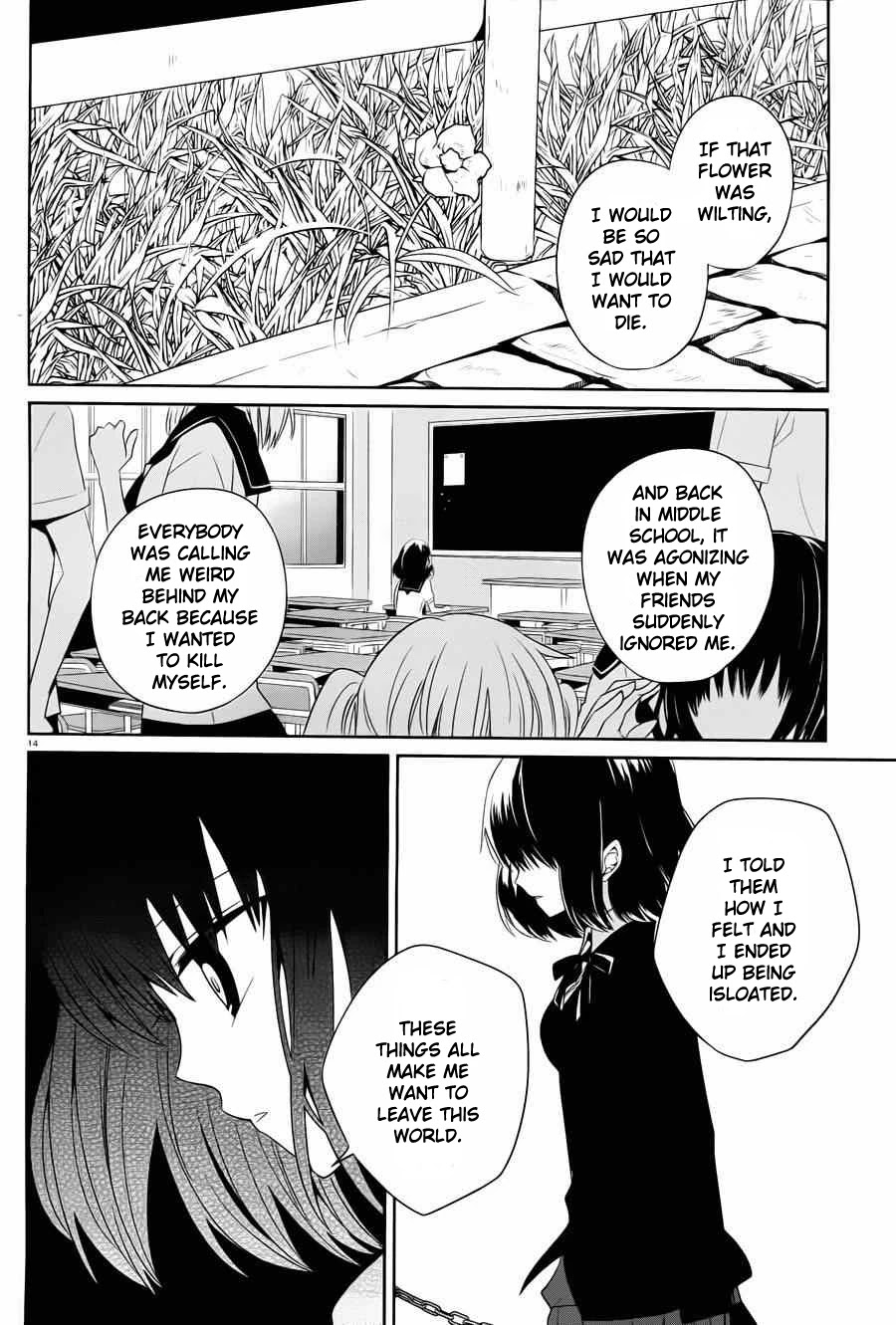 Boku to Senpai no Tekken Kousai Chapter 4 page 14 - Chapter 4: The Strangulation Angel (Part 2)