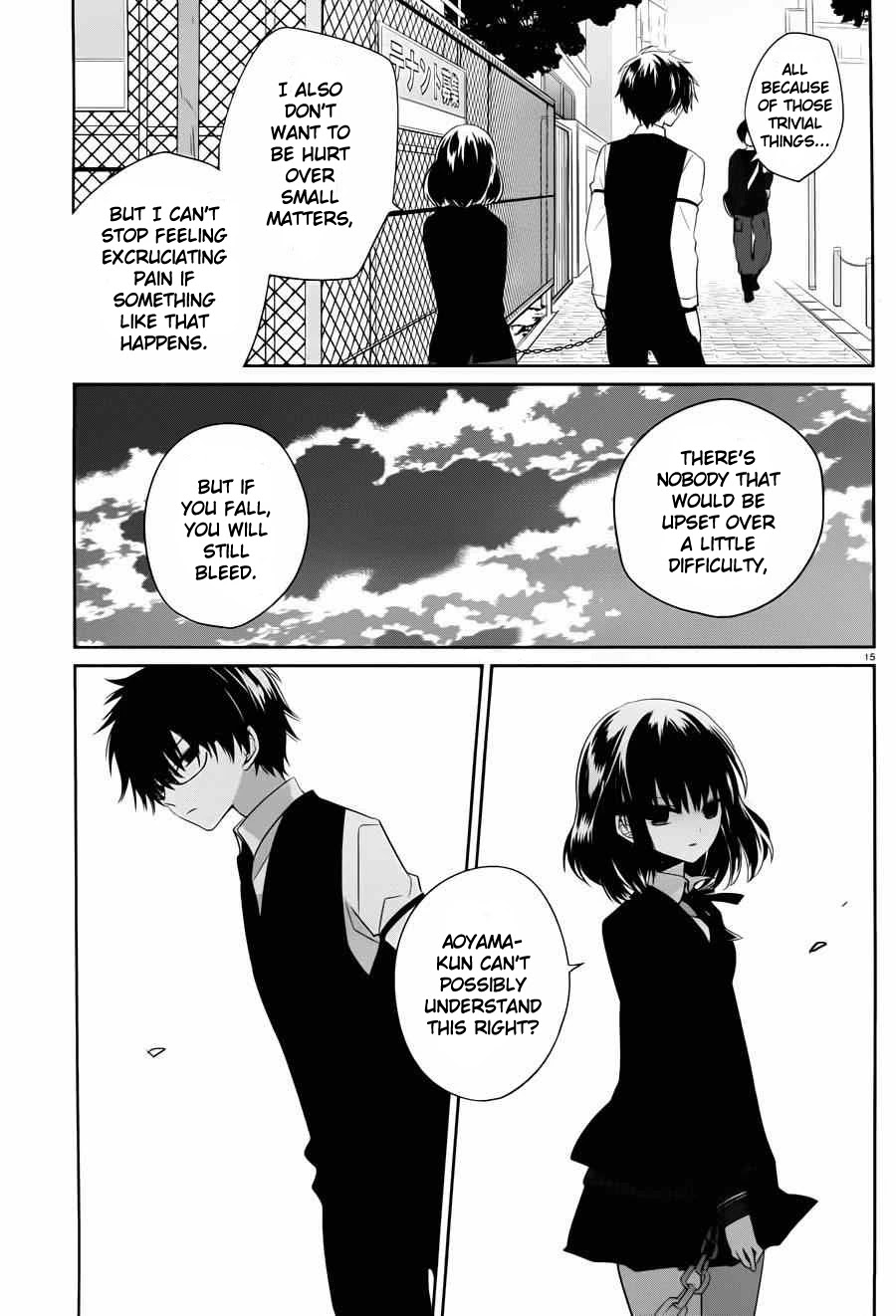 Boku to Senpai no Tekken Kousai Chapter 4 page 15 - Chapter 4: The Strangulation Angel (Part 2)