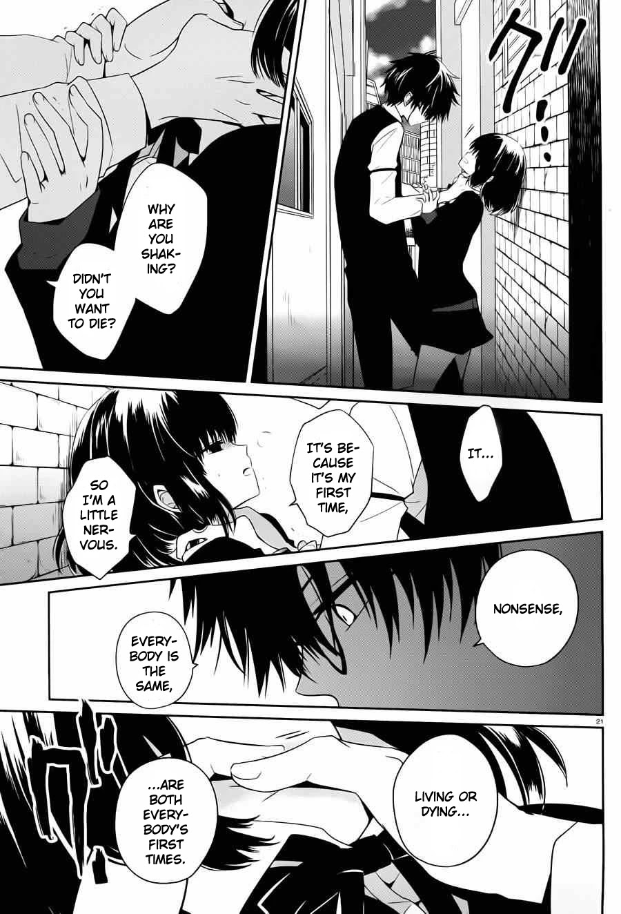 Boku to Senpai no Tekken Kousai Chapter 4 page 21 - Chapter 4: The Strangulation Angel (Part 2)