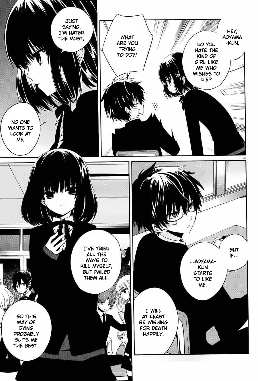 Boku to Senpai no Tekken Kousai Chapter 4 page 35 - Chapter 4: The Strangulation Angel (Part 2)
