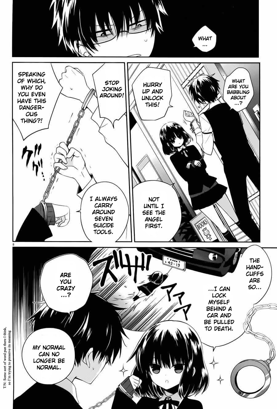 Boku to Senpai no Tekken Kousai Chapter 4 page 8 - Chapter 4: The Strangulation Angel (Part 2)