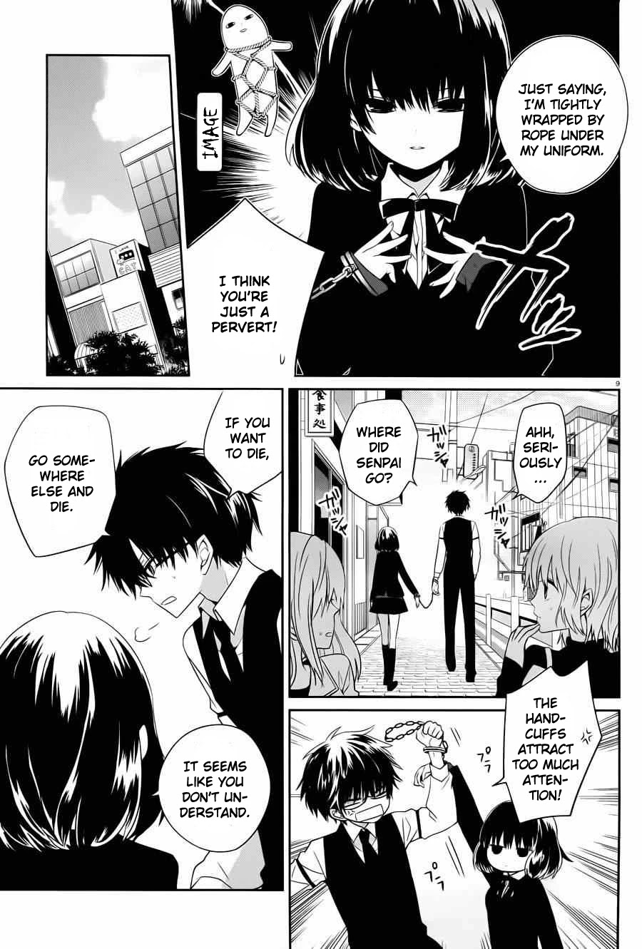 Boku to Senpai no Tekken Kousai Chapter 4 page 9 - Chapter 4: The Strangulation Angel (Part 2)