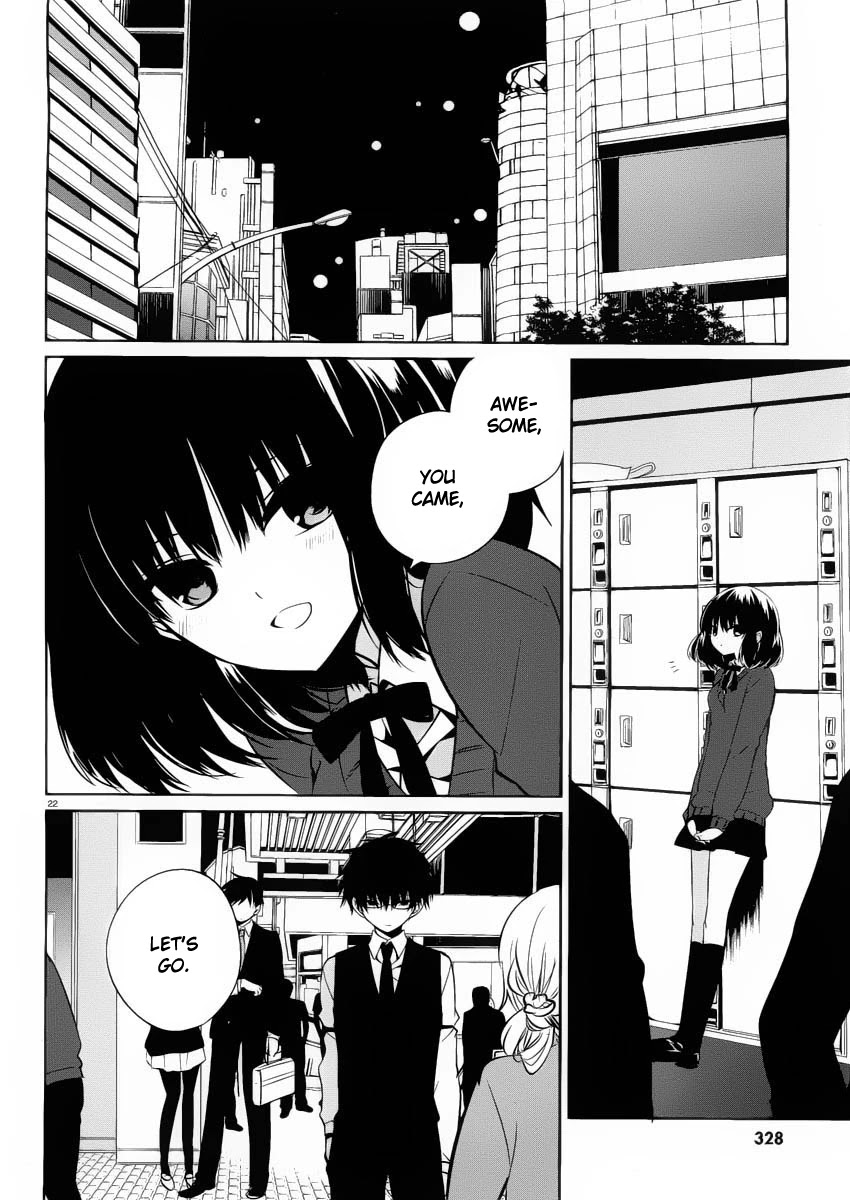 Boku to Senpai no Tekken Kousai Chapter 7 page 22 - Chapter 7: The Book Marker (Part 1)