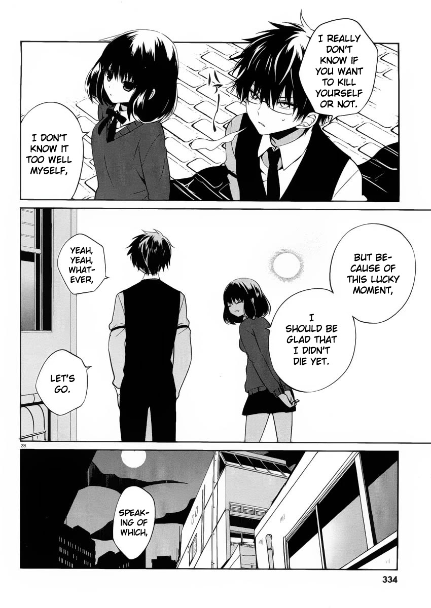 Boku to Senpai no Tekken Kousai Chapter 7 page 28 - Chapter 7: The Book Marker (Part 1)