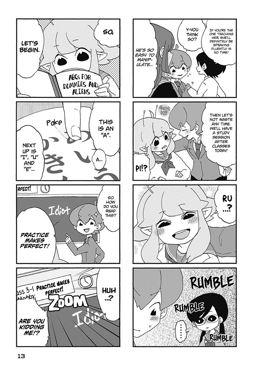 Boku to Uchuujin Chapter 1 page 14 - Chapter 1 : The Alien Transfer Student Sora Ruri
