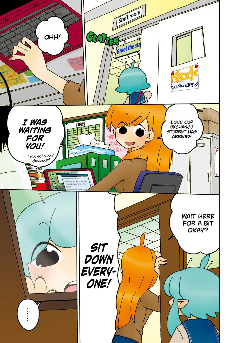 Boku to Uchuujin Chapter 1 page 5 - Chapter 1 : The Alien Transfer Student Sora Ruri