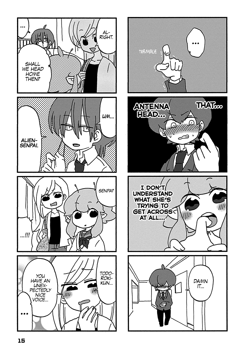 Boku to Uchuujin Chapter 10 page 15 - Chapter 10: No Lewd Things in the Infirmary
