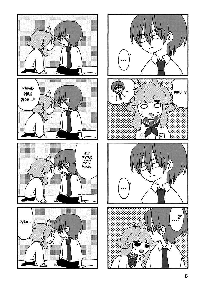 Boku to Uchuujin Chapter 10 page 8 - Chapter 10: No Lewd Things in the Infirmary