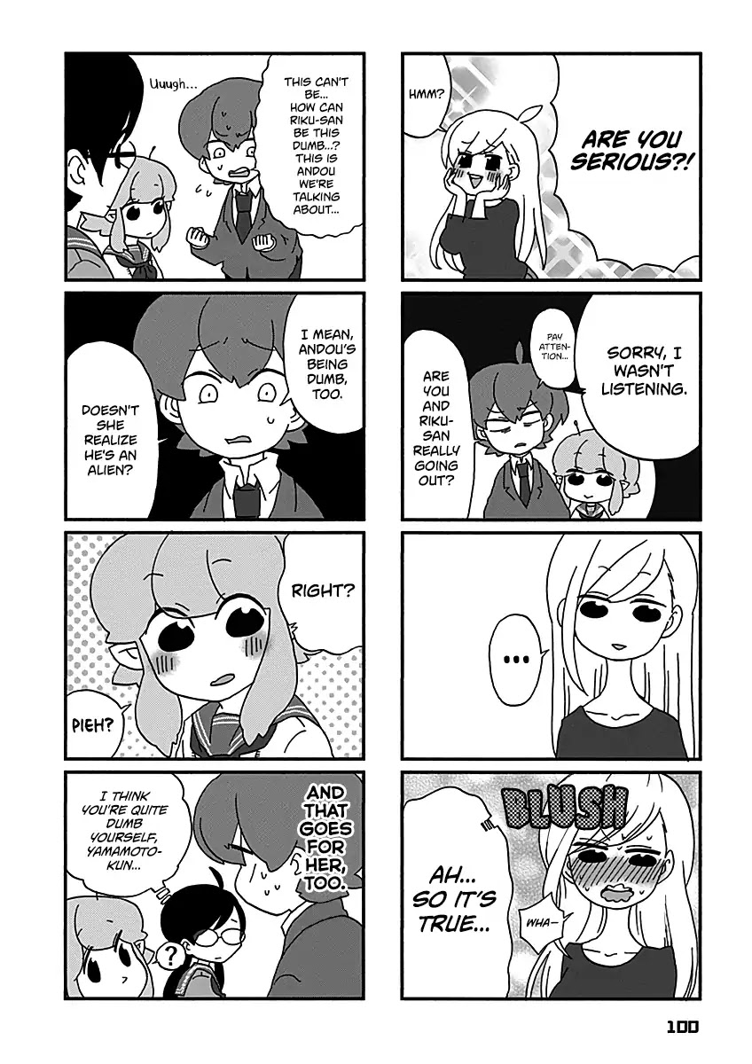 Boku to Uchuujin Chapter 16 page 5 - Chapter 16: So Yamamoto-kun is a Dog...