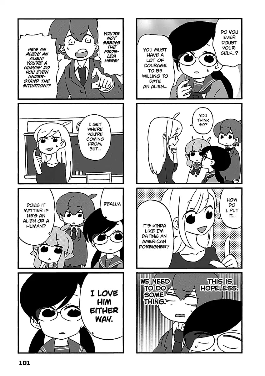 Boku to Uchuujin Chapter 16 page 6 - Chapter 16: So Yamamoto-kun is a Dog...