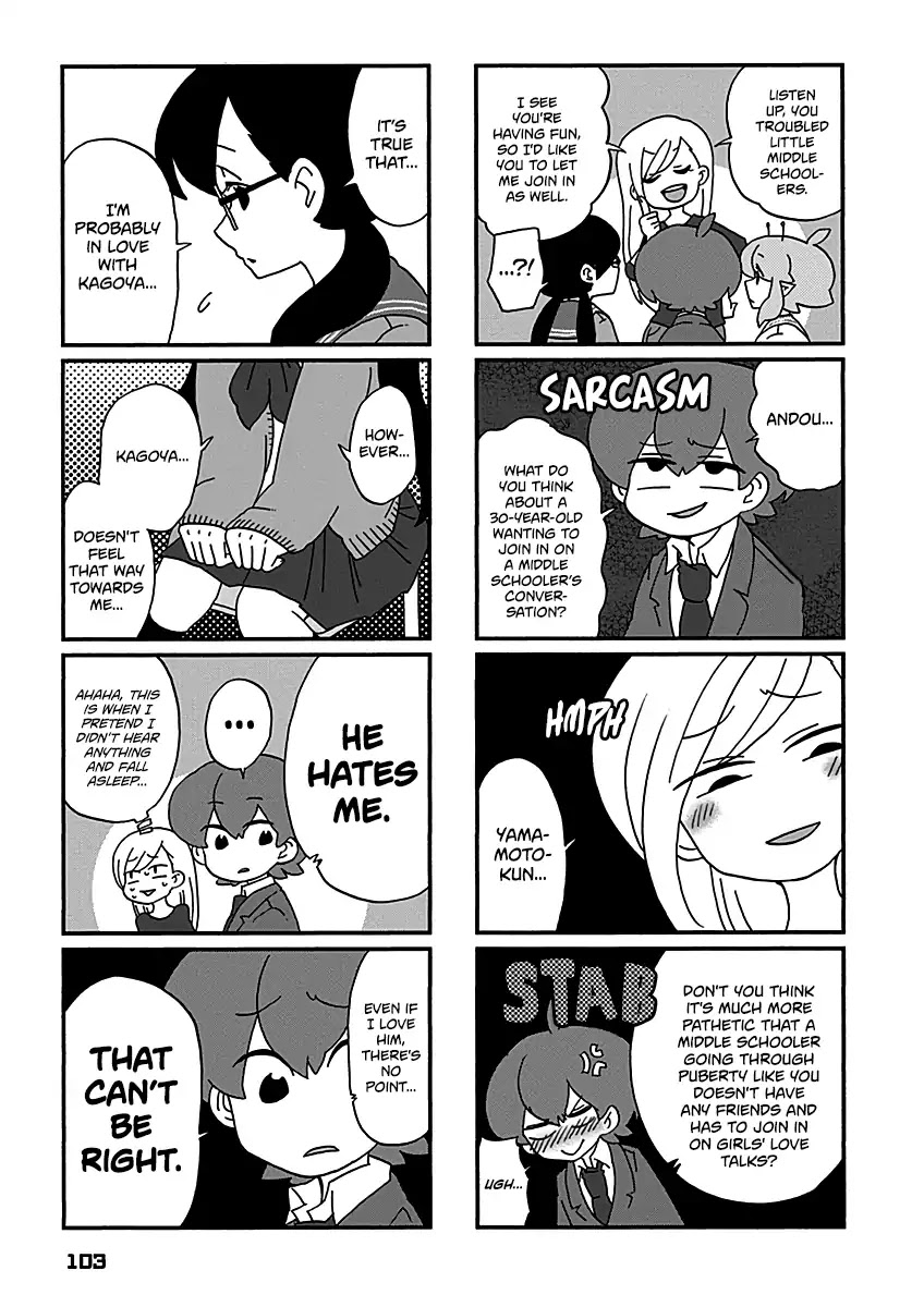 Boku to Uchuujin Chapter 16 page 8 - Chapter 16: So Yamamoto-kun is a Dog...