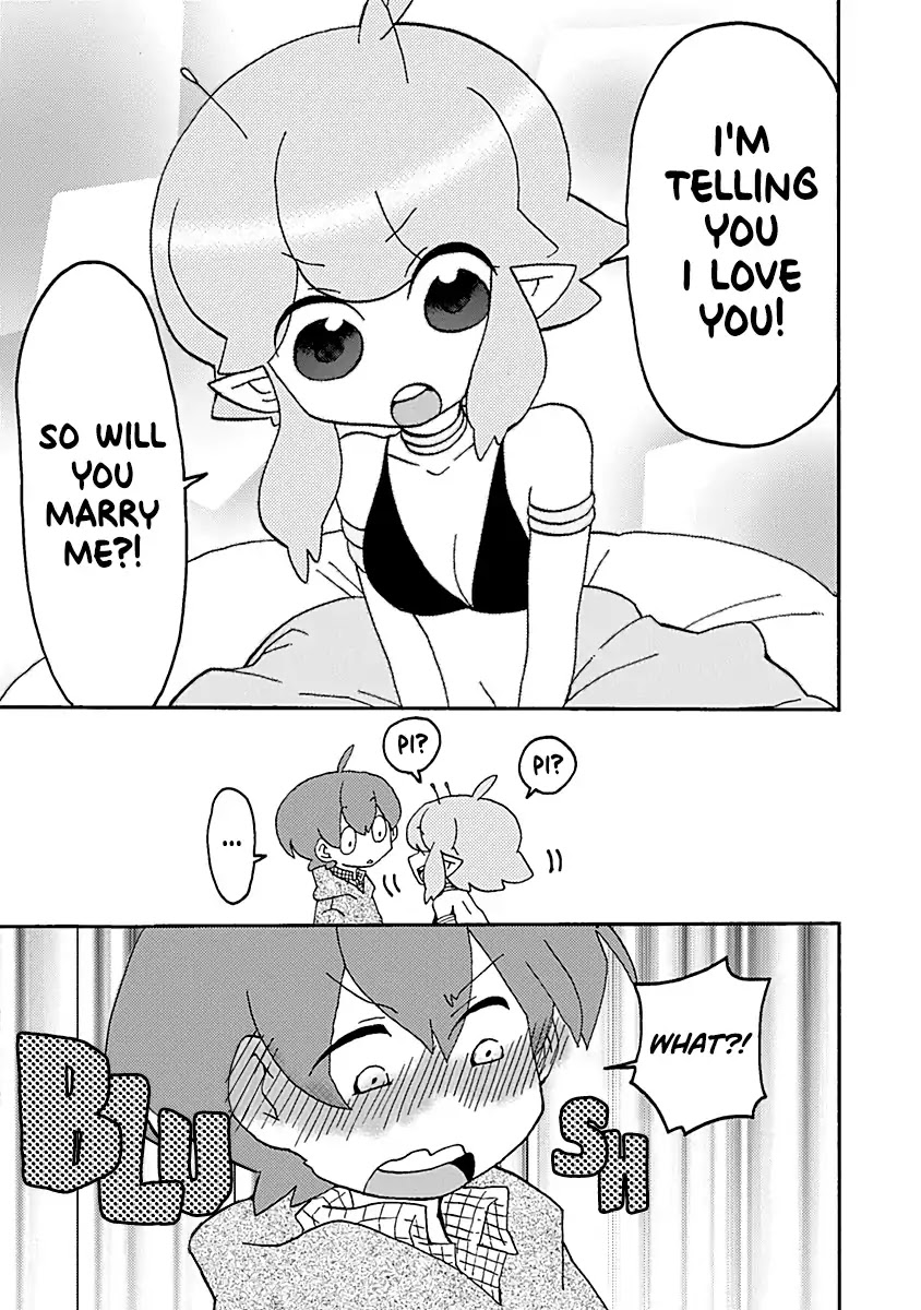 Boku to Uchuujin Chapter 18.5 page 9 - Chapter 18.5: The Alien Exchange Student Yamamoto Manabu