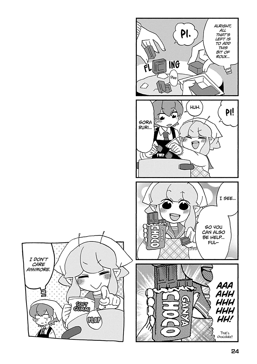 Boku to Uchuujin Chapter 19 page 13 - Chapter 19: Ruri and Manabu's Cooking Mayhem!