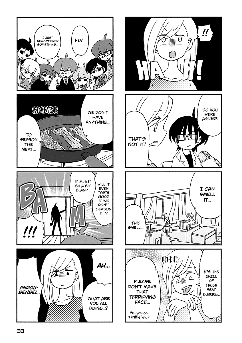 Boku to Uchuujin Chapter 20 page 10 - Chapter 20 - How About We Go to the Cafeteria?