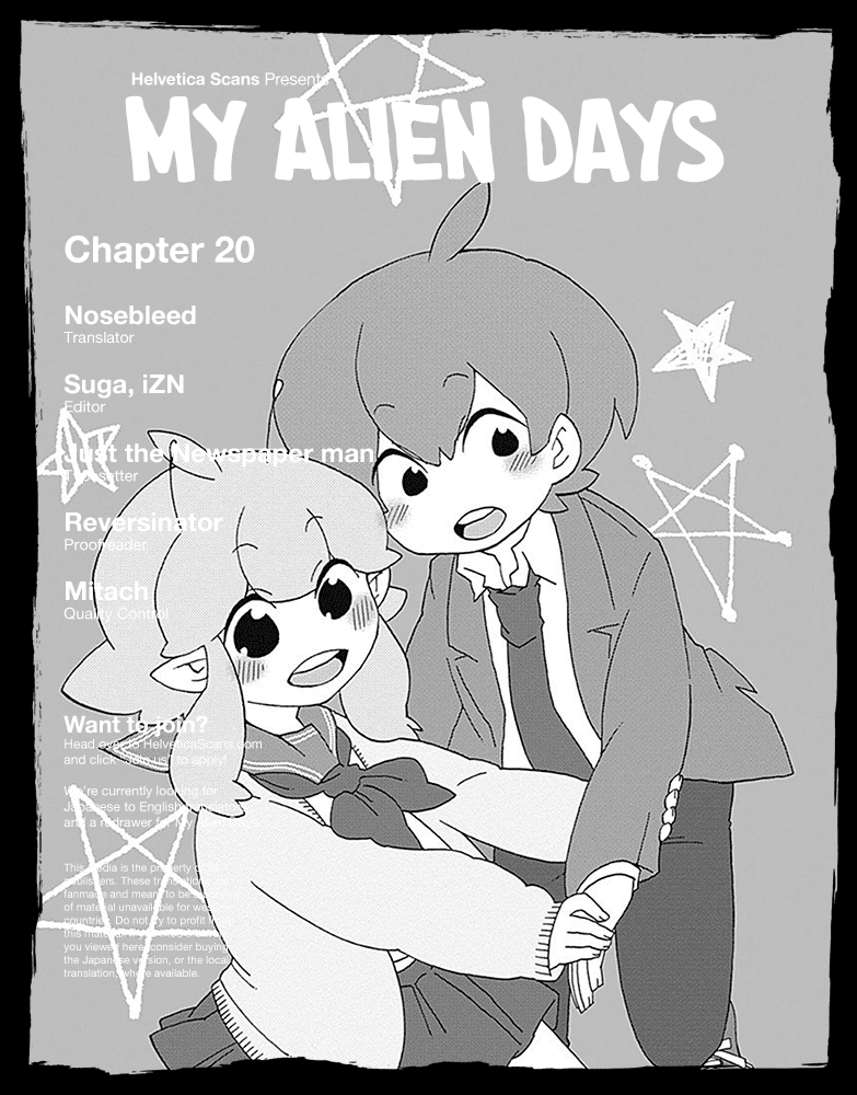 Boku to Uchuujin Chapter 20 page 12 - Chapter 20 - How About We Go to the Cafeteria?