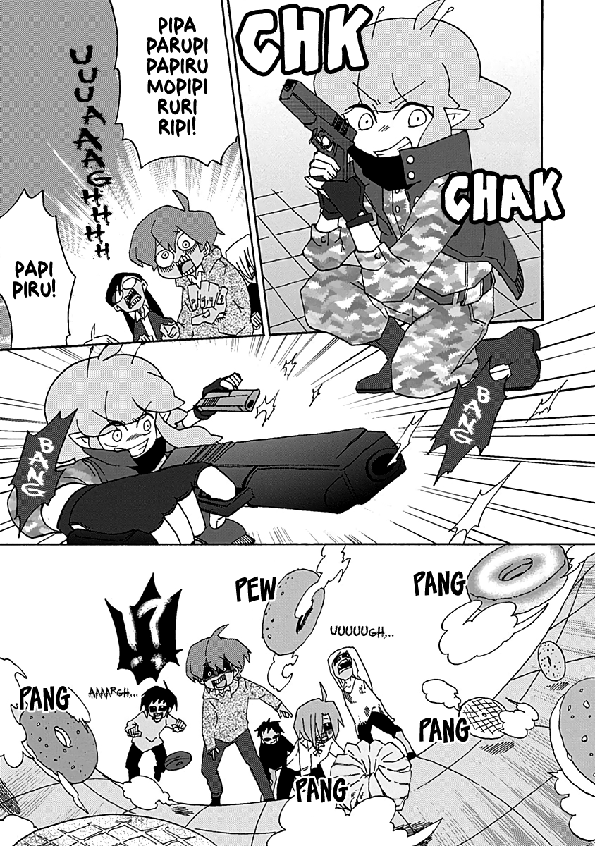Boku to Uchuujin Chapter 21.5 page 4 - Chapter 21.5: Sora Ruri and the ZOMBIES