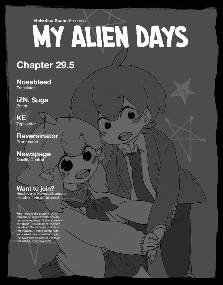 Boku to Uchuujin Chapter 29.5 page 1 - Chapter 29.5: The Color of the Sky