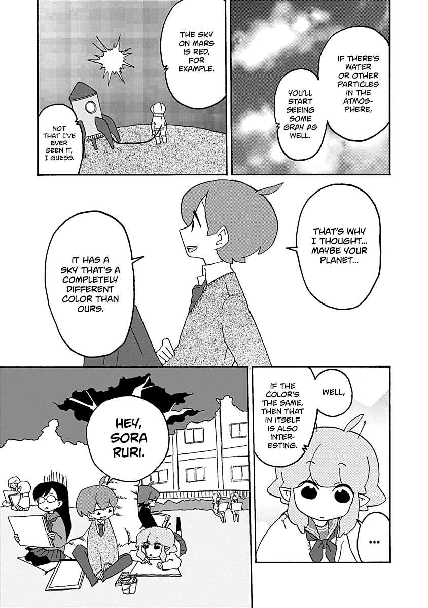 Boku to Uchuujin Chapter 29.5 page 6 - Chapter 29.5: The Color of the Sky