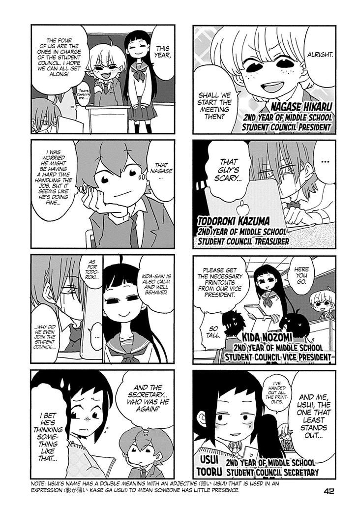 Boku to Uchuujin Chapter 3 page 9 - Chapter 3 : The Class Representatives Meeting