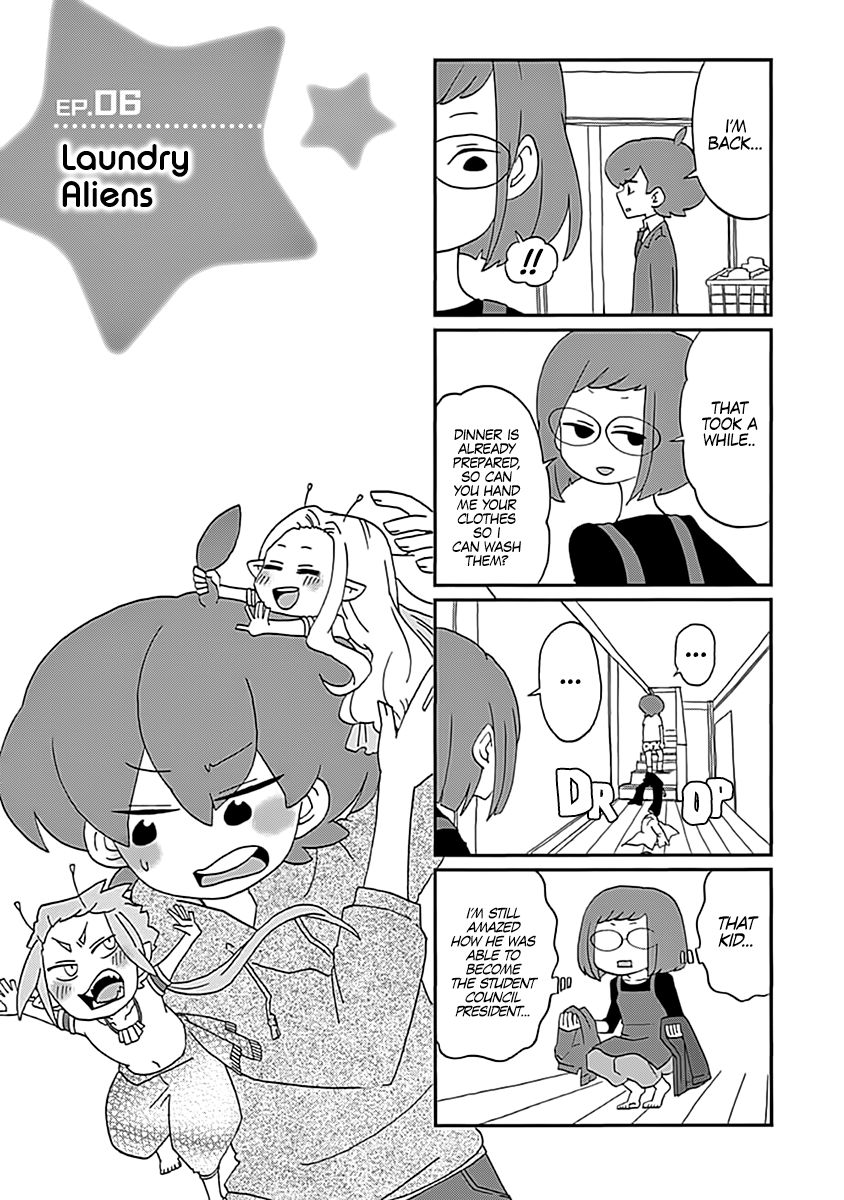 Boku to Uchuujin Chapter 6 page 2 - Chapter 6 : Laundry Aliens