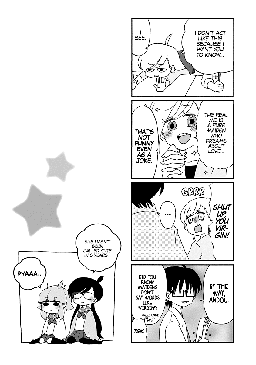 Boku to Uchuujin Chapter 8 page 16 - Chapter 8: You Mean Shiratori-san Isn't Plain?