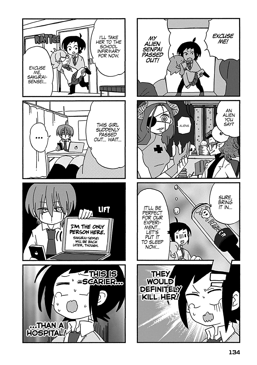 Boku to Uchuujin Chapter 9 page 9 - Chapter 9: The Infirmary is a Scary Place