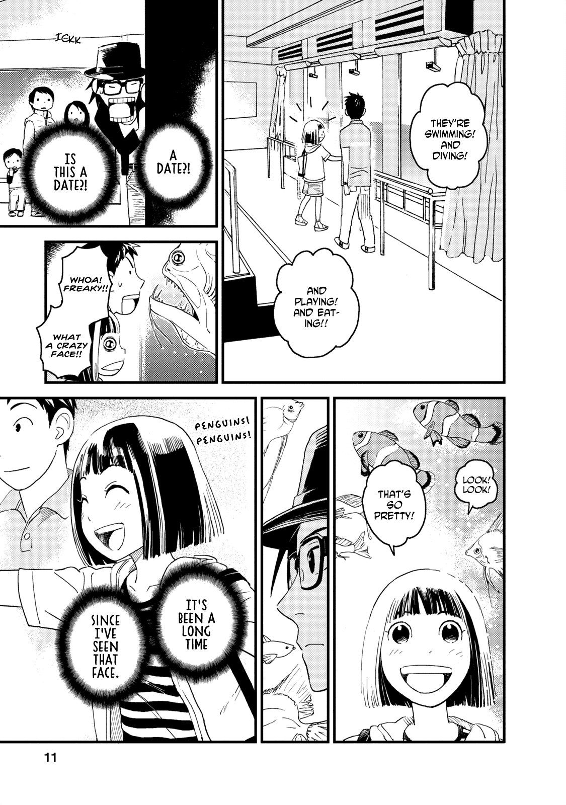 Boku to Watashi no Henai Jijou Chapter 4 page 12 - Chapter 4: Aquarium Love