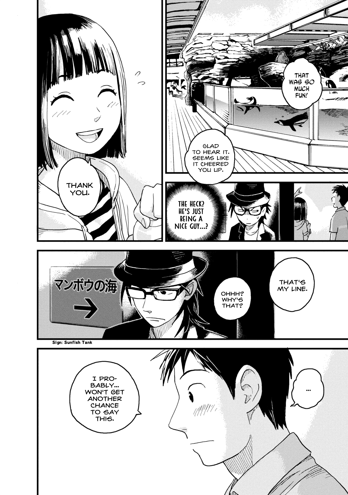 Boku to Watashi no Henai Jijou Chapter 4 page 13 - Chapter 4: Aquarium Love