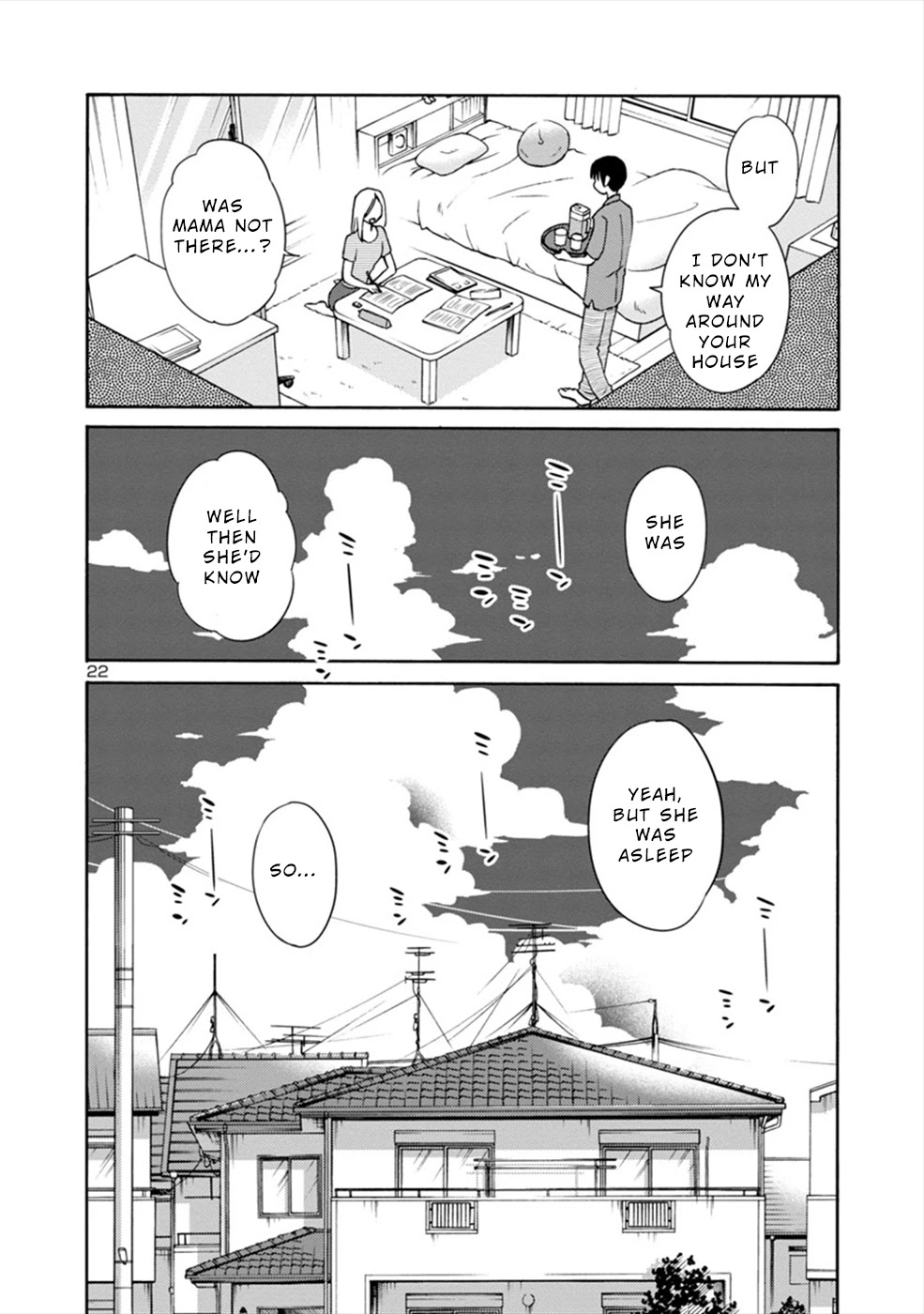 Boku to Watashi to Mama no Natsu Chapter 1 page 22 - Chapter 1: I and Mama