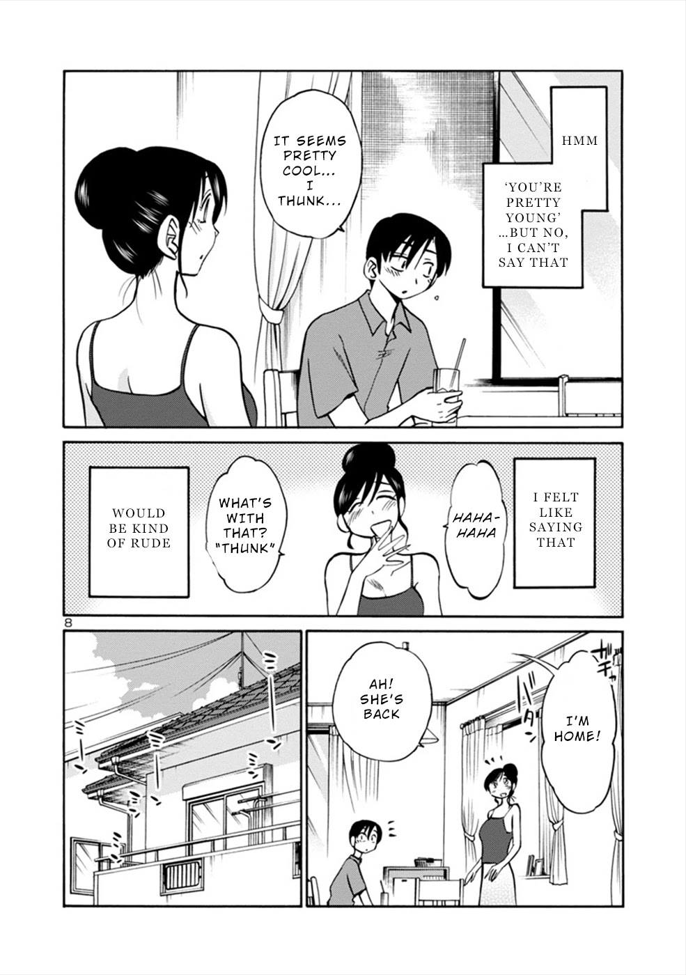 Boku to Watashi to Mama no Natsu Chapter 1 page 8 - Chapter 1: I and Mama