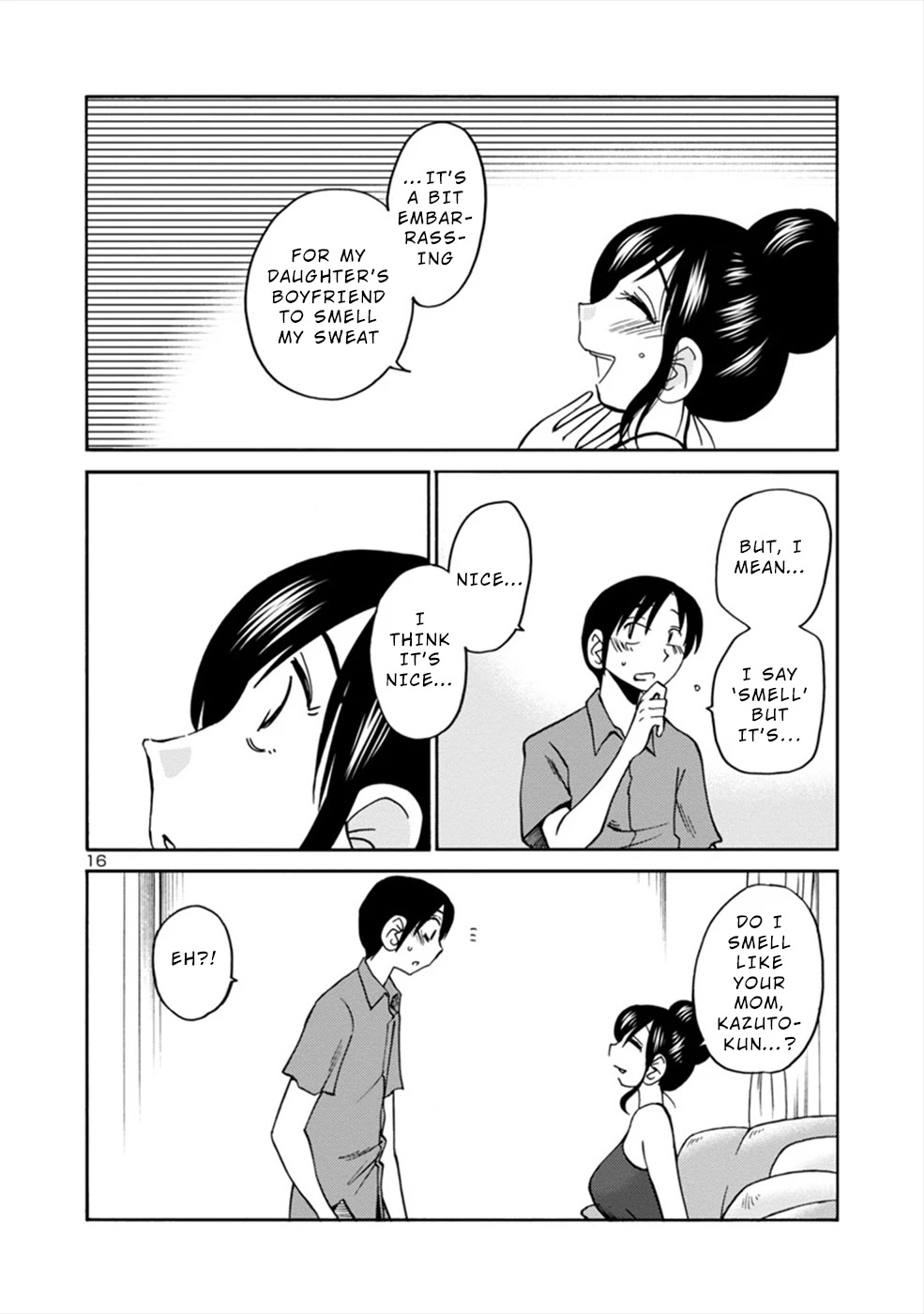 Boku to Watashi to Mama no Natsu Chapter 2 page 16 - Chapter 2: Mama and Boyfriend