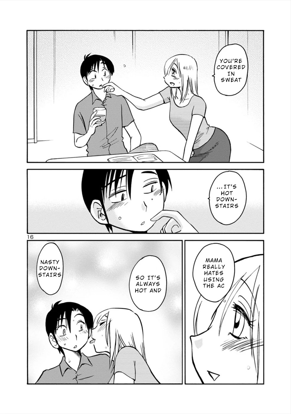 Boku to Watashi to Mama no Natsu Chapter 3 page 16 - Chapter 3: Me, Him and Mama