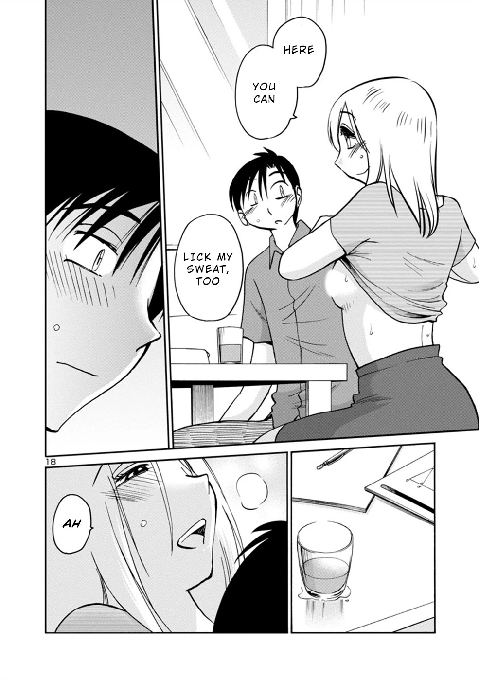 Boku to Watashi to Mama no Natsu Chapter 3 page 18 - Chapter 3: Me, Him and Mama
