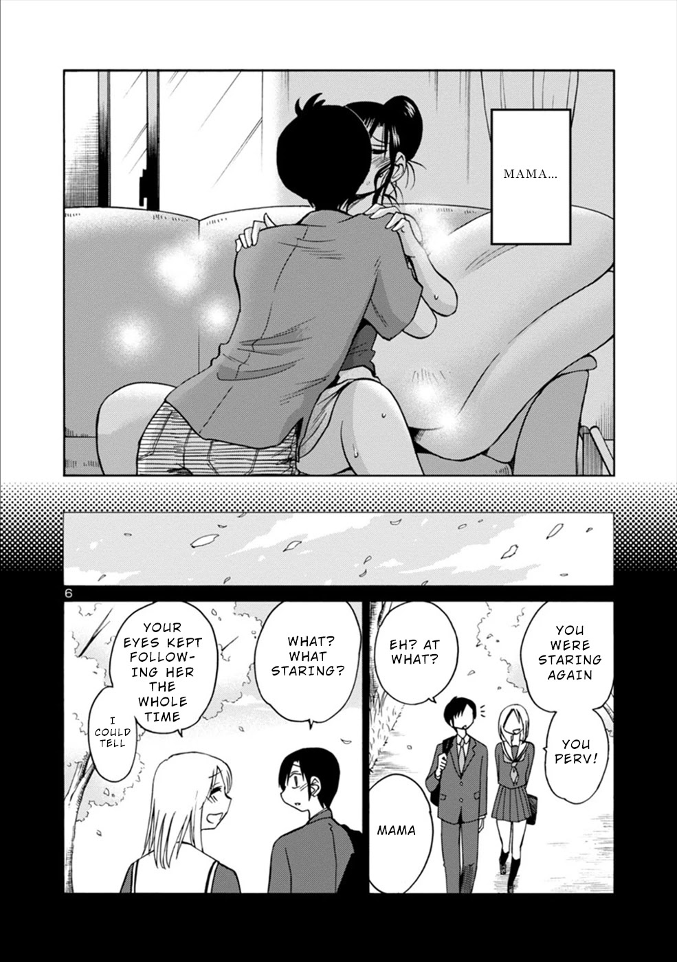 Boku to Watashi to Mama no Natsu Chapter 3 page 6 - Chapter 3: Me, Him and Mama