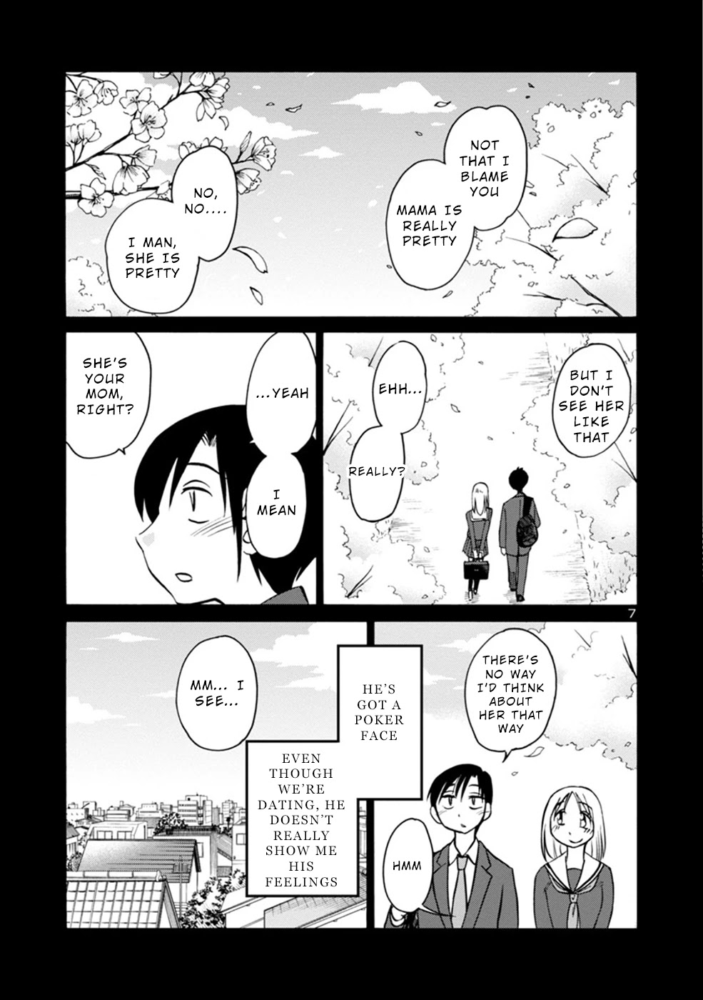 Boku to Watashi to Mama no Natsu Chapter 3 page 7 - Chapter 3: Me, Him and Mama