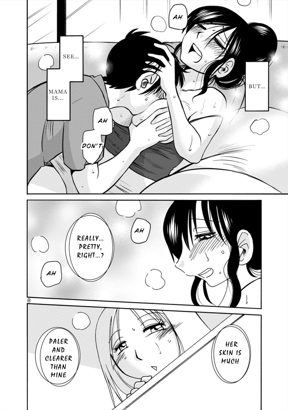 Boku to Watashi to Mama no Natsu Chapter 3 page 8 - Chapter 3: Me, Him and Mama