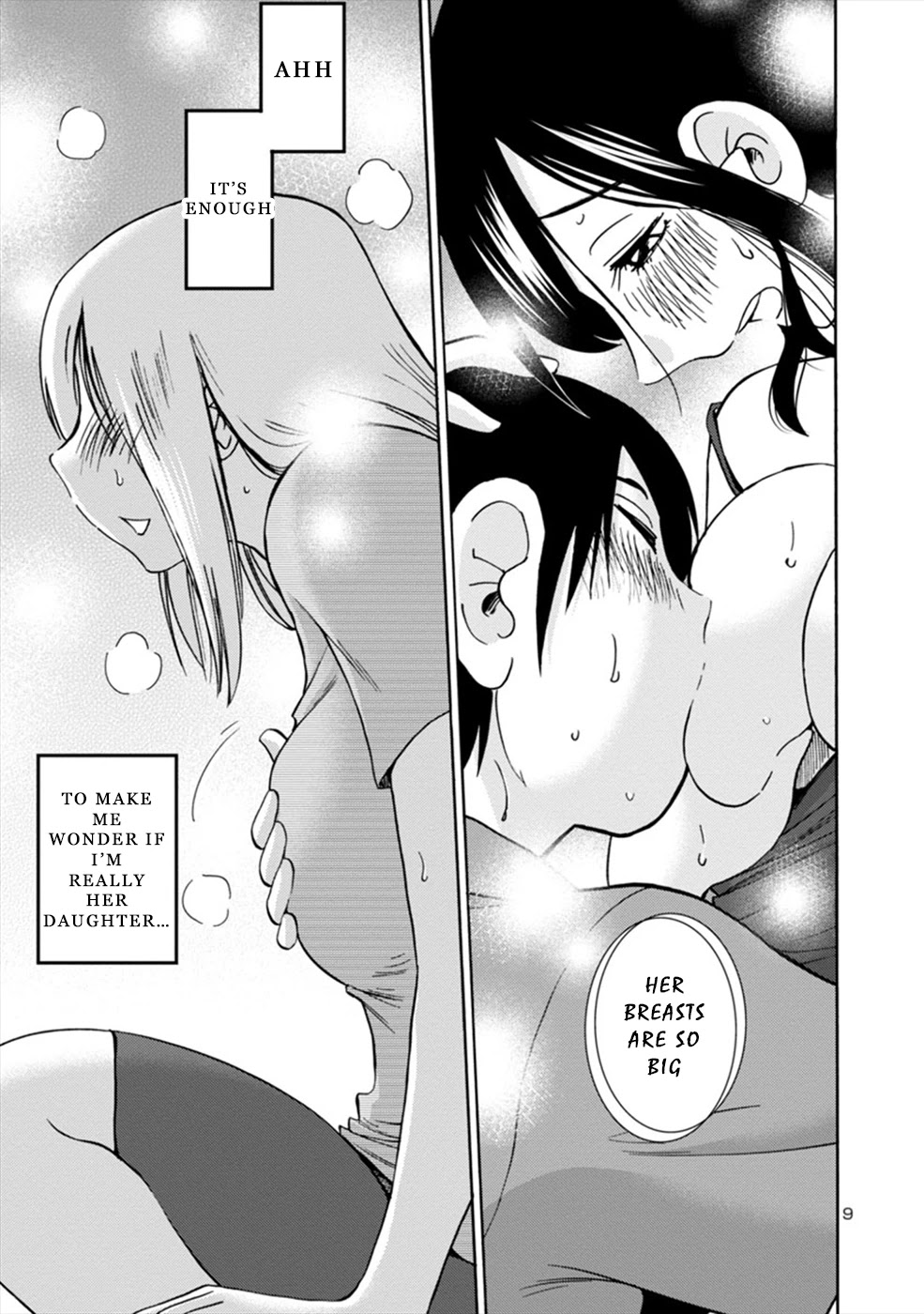 Boku to Watashi to Mama no Natsu Chapter 3 page 9 - Chapter 3: Me, Him and Mama