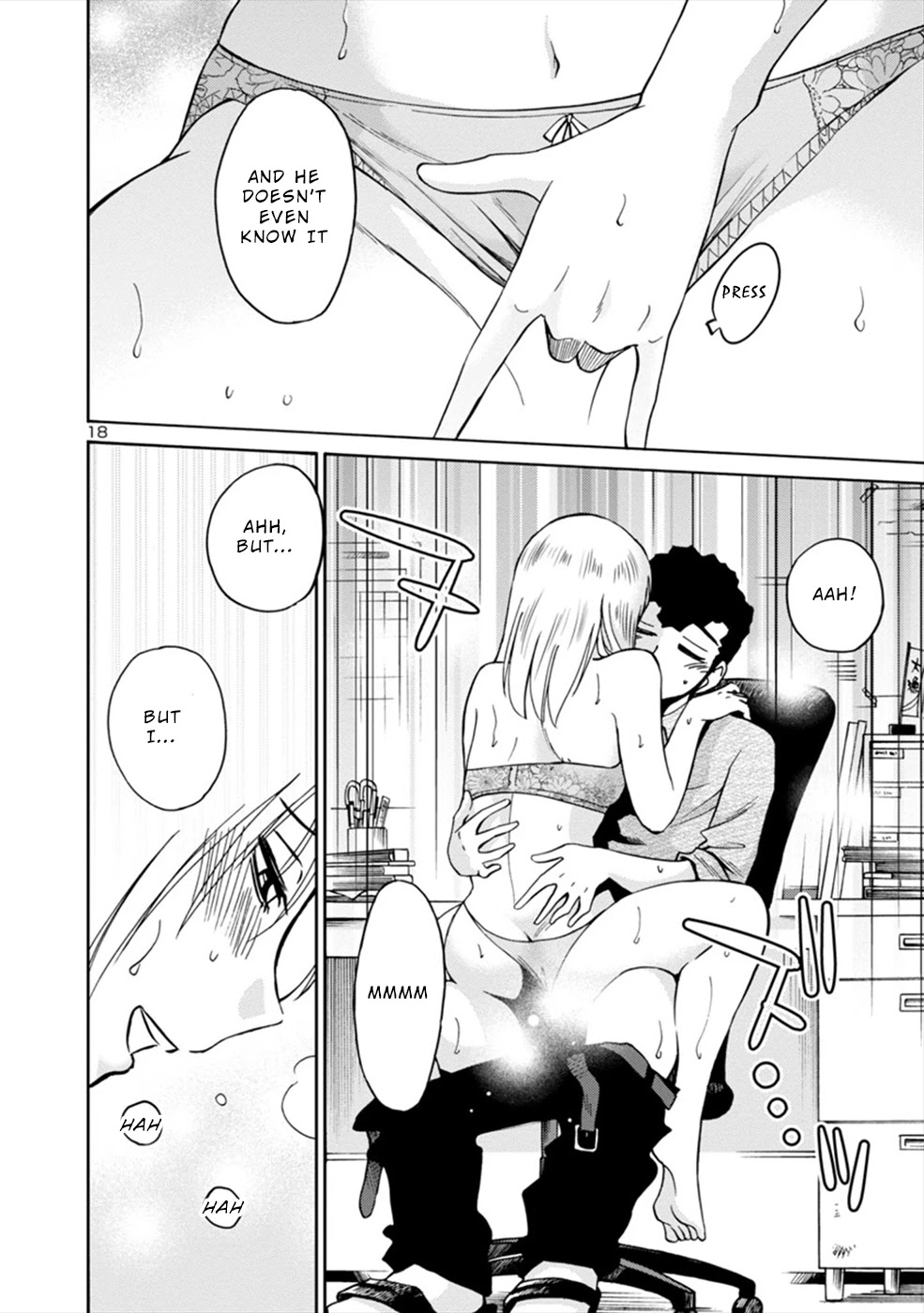 Boku to Watashi to Mama no Natsu Chapter 4 page 18 - Chapter 4: Me and Sensei