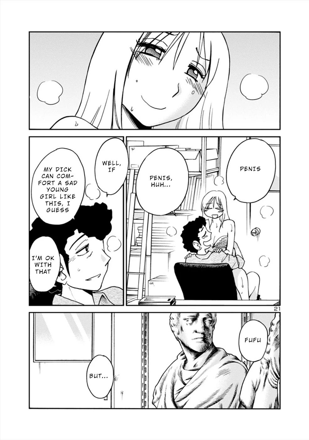 Boku to Watashi to Mama no Natsu Chapter 4 page 21 - Chapter 4: Me and Sensei