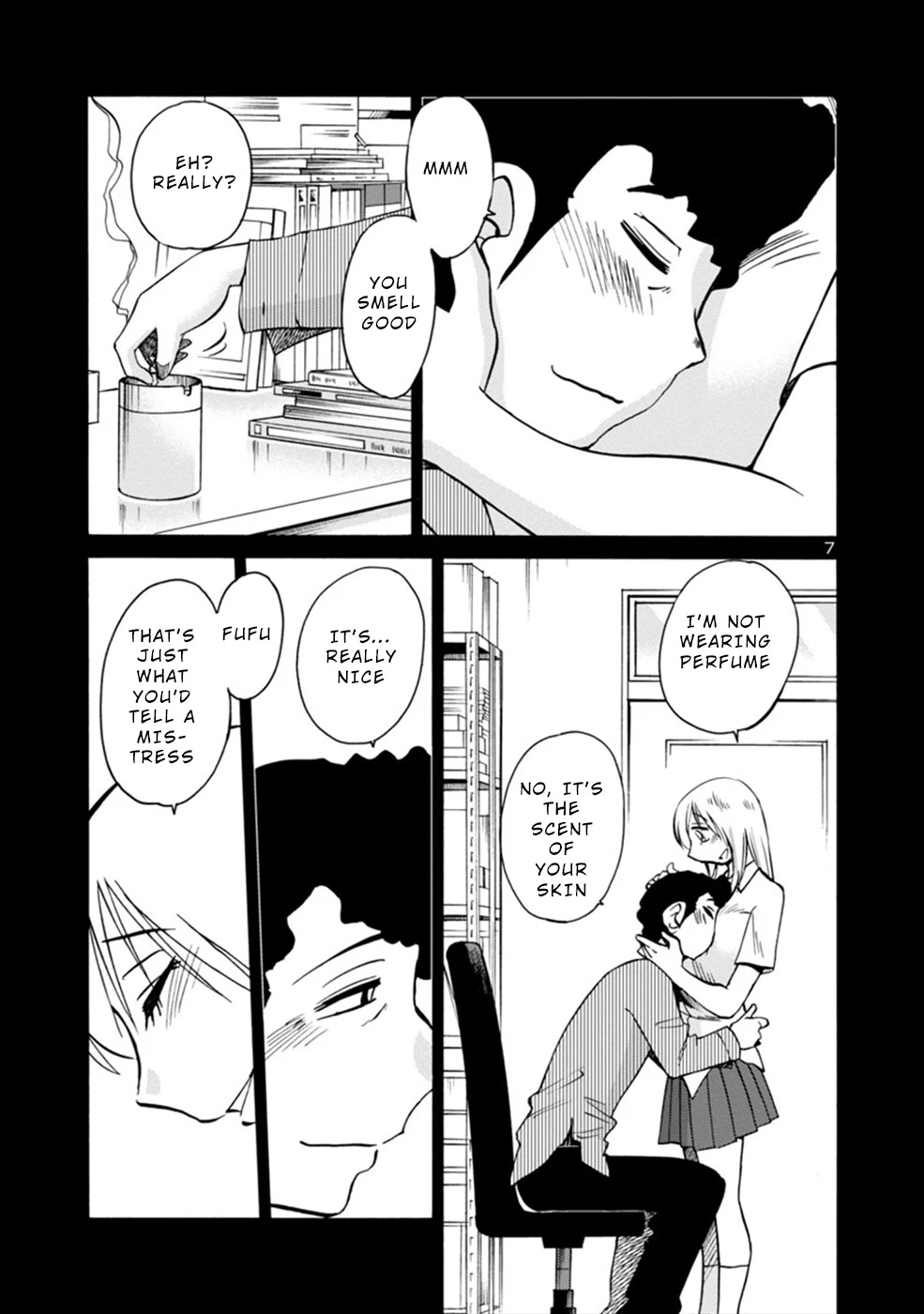 Boku to Watashi to Mama no Natsu Chapter 4 page 7 - Chapter 4: Me and Sensei