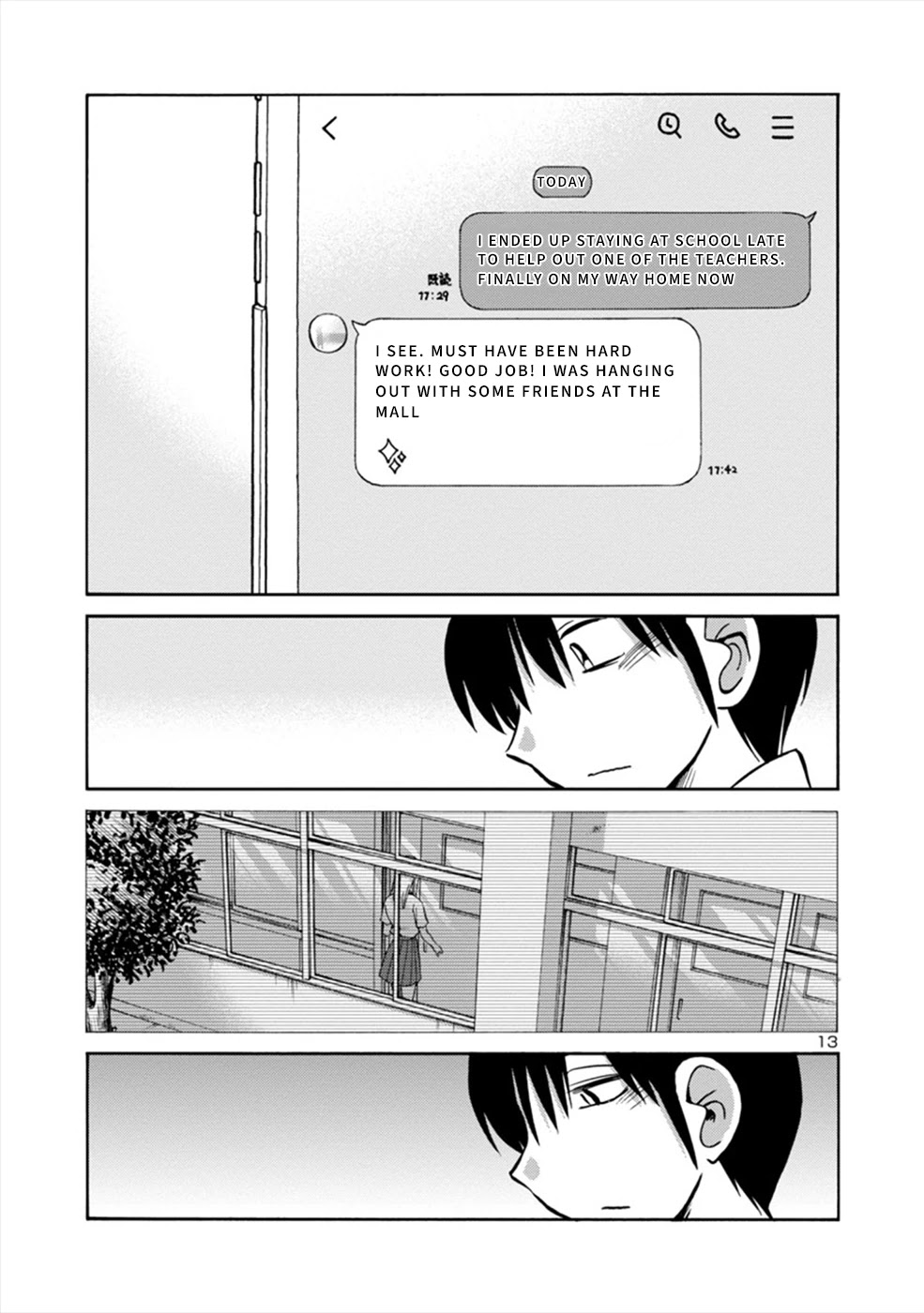Boku to Watashi to Mama no Natsu Chapter 5 page 13 - Chapter 5: She and Sensei
