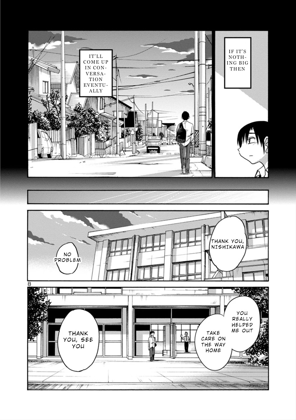 Boku to Watashi to Mama no Natsu Chapter 5 page 8 - Chapter 5: She and Sensei