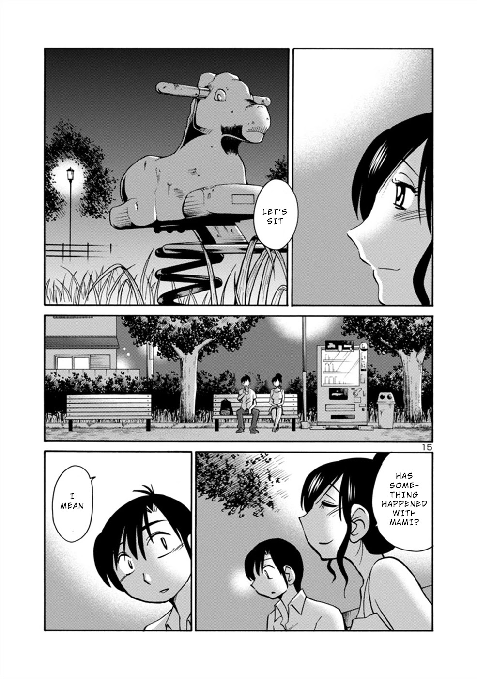 Boku to Watashi to Mama no Natsu Chapter 6 page 15 - Chapter 6: She and I and...
