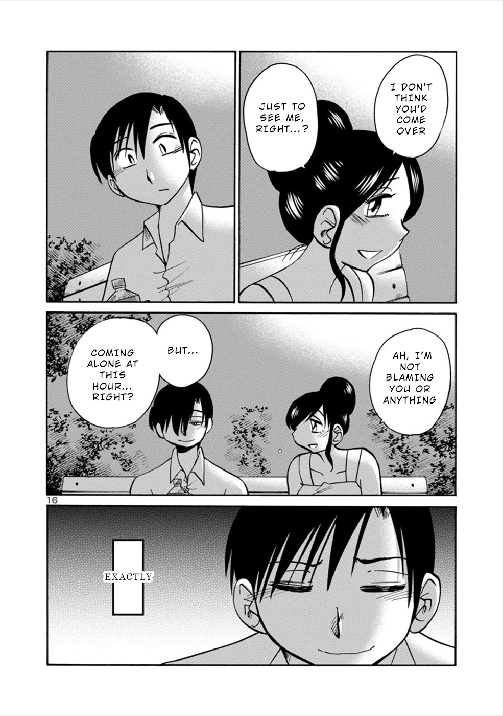 Boku to Watashi to Mama no Natsu Chapter 6 page 16 - Chapter 6: She and I and...