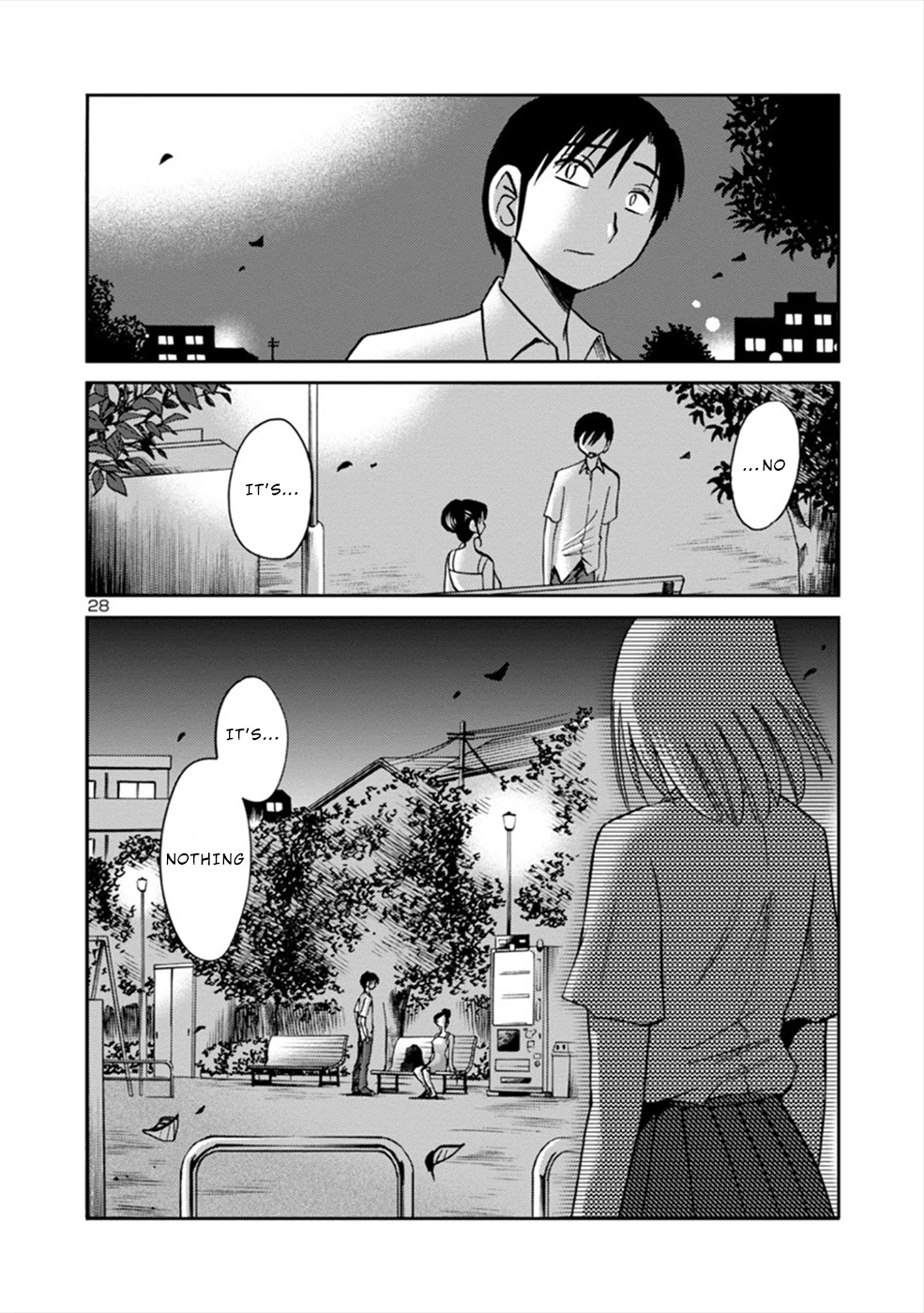 Boku to Watashi to Mama no Natsu Chapter 6 page 28 - Chapter 6: She and I and...