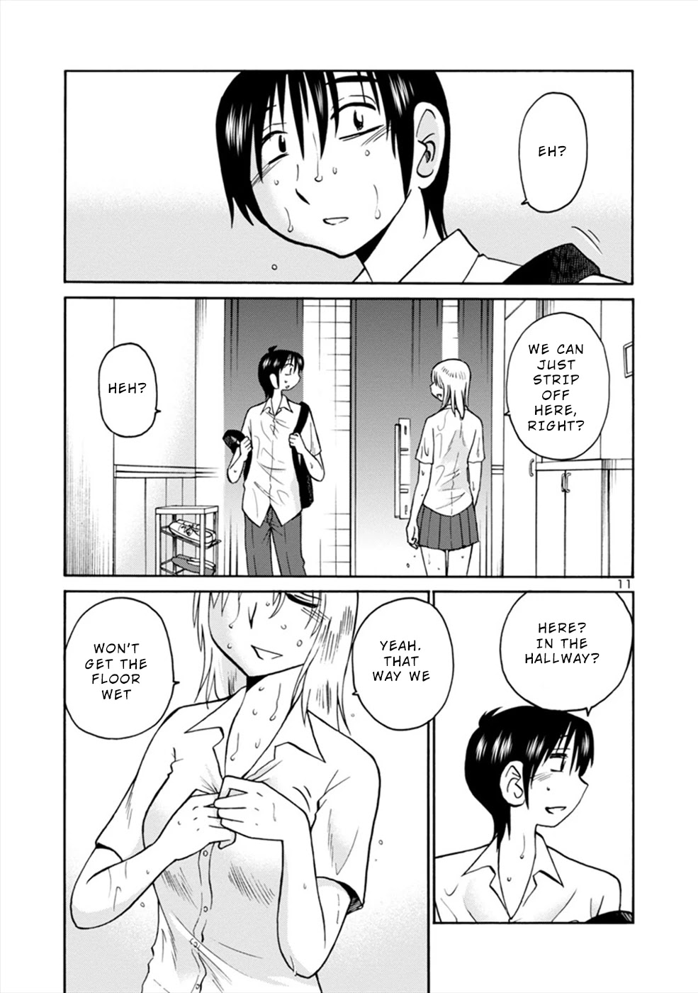 Boku to Watashi to Mama no Natsu Chapter 7 page 11 - Chapter 7: Me, My Girlfriend and My Girlfriend’s Mama [END]