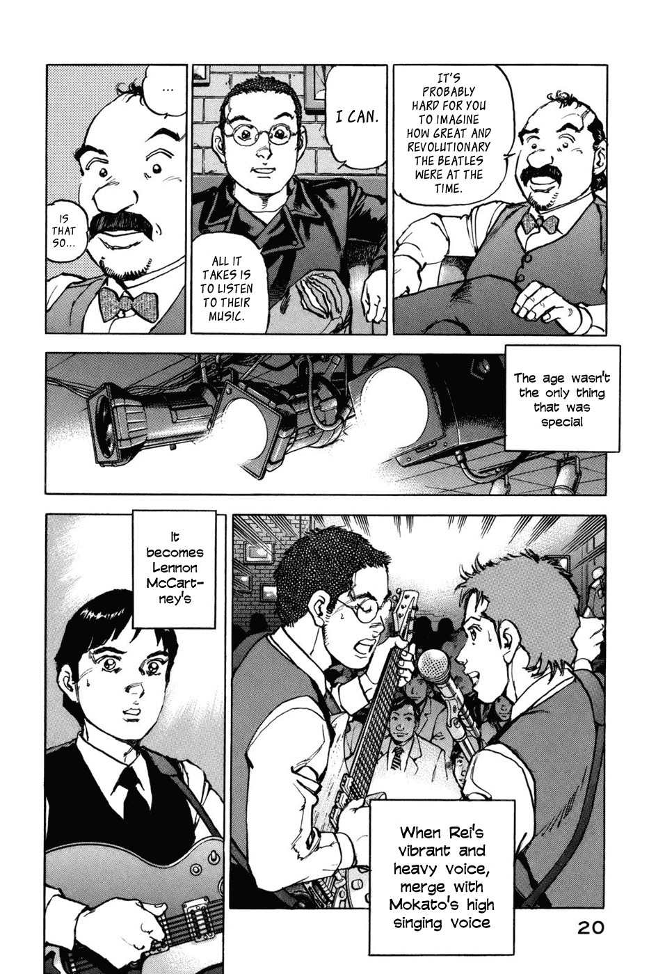 Boku wa Beatles Chapter 1 page 20 - Chapter 1: Five Four