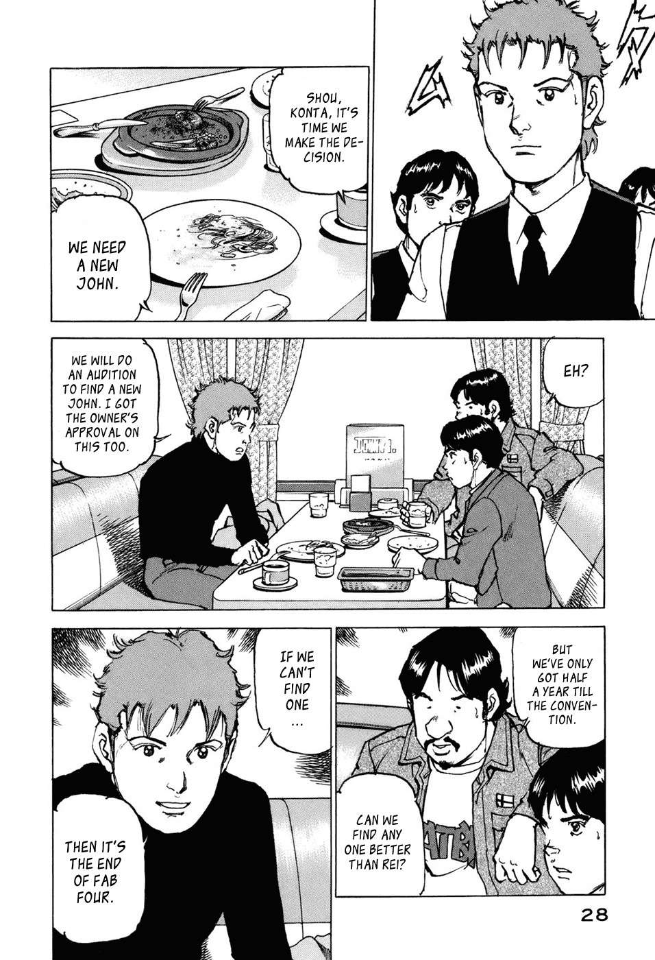 Boku wa Beatles Chapter 1 page 28 - Chapter 1: Five Four