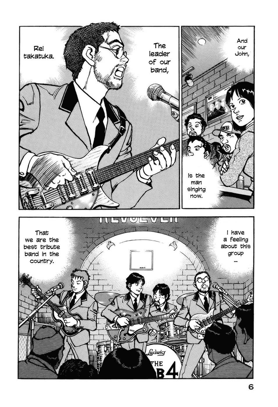 Boku wa Beatles Chapter 1 page 6 - Chapter 1: Five Four