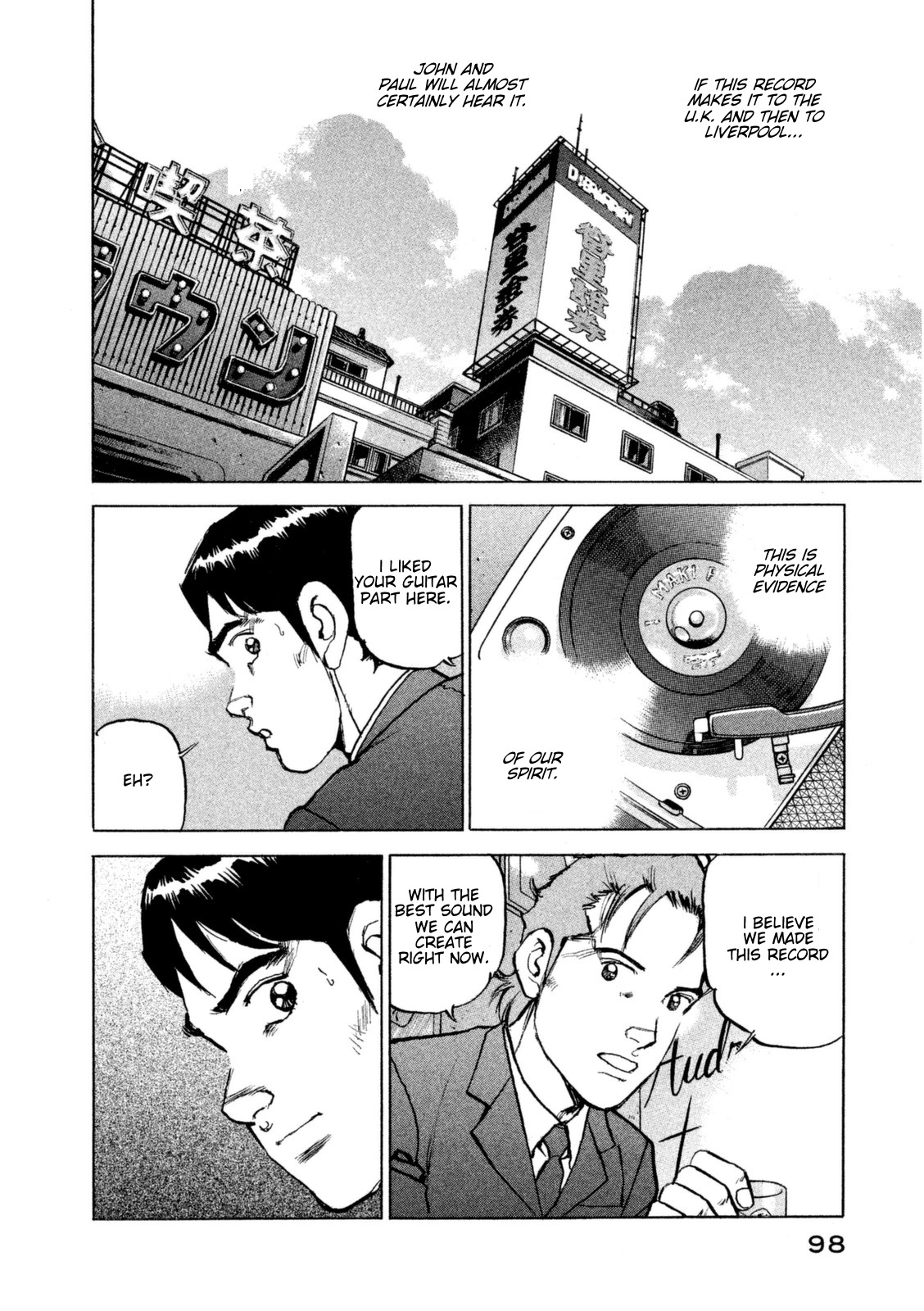 Boku wa Beatles Chapter 13 page 15 - Chapter 13: Debut Single